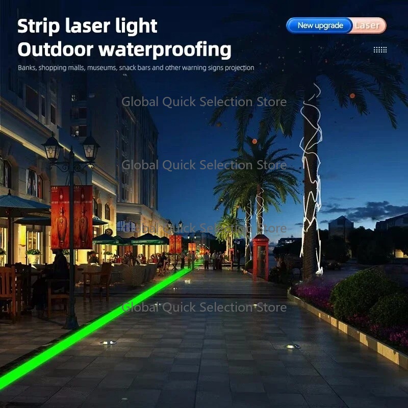 Industrial Laser Marking - Industrial Virtual Laser Safety Line Sign