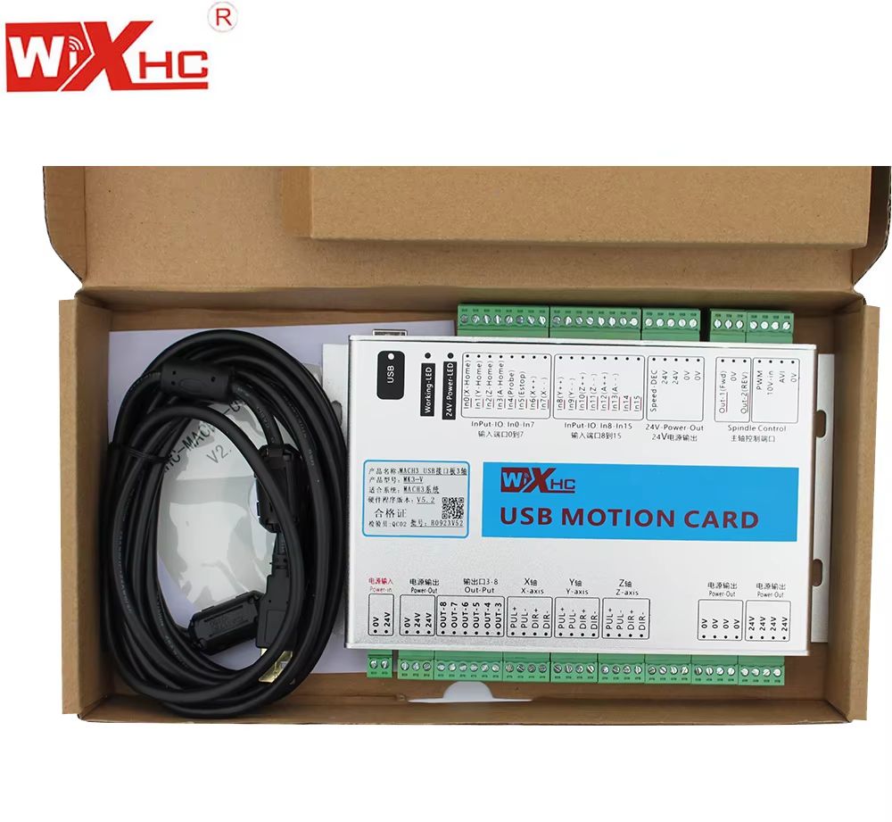 Breakout Board Mach3 - XHC 2000KHZ Mach3 3/4/6 axis USB