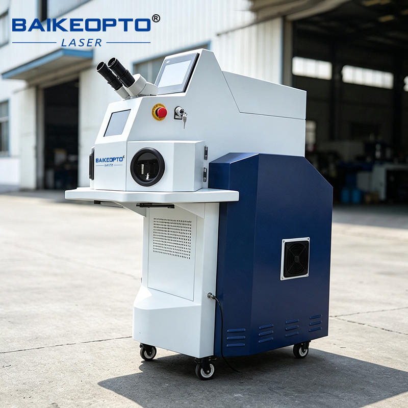 Industrial Grade Laser Welder - BK-YJW200D Vertical External Water Tank Jewelry
