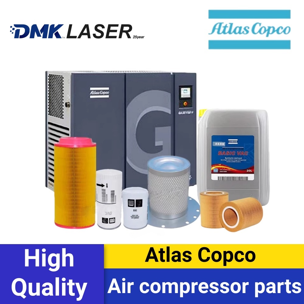 Industrial Laser Cutter - Atlas Copco screw Air compressor accessories