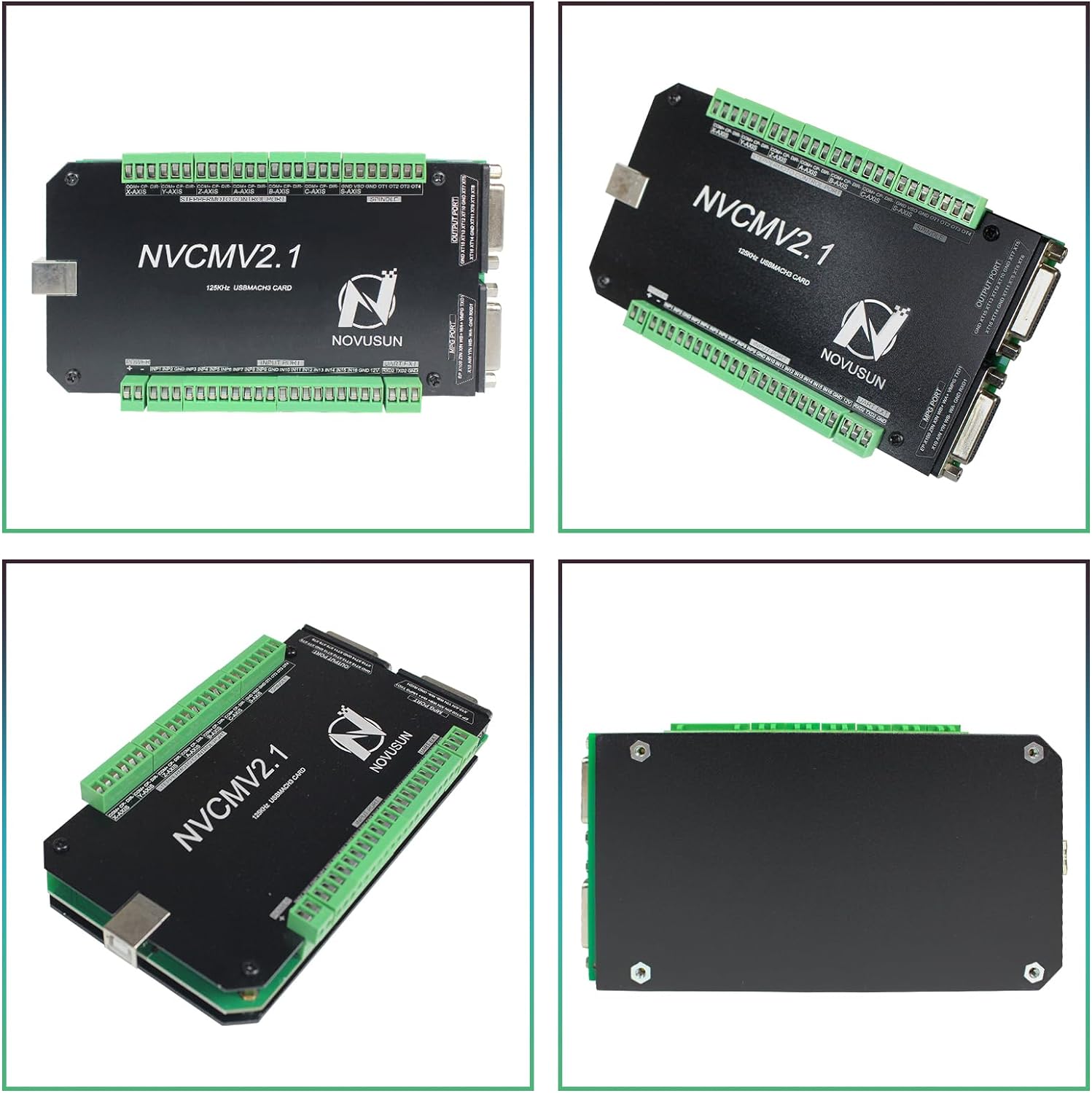 6 Axis 125KHz NVCM USB Mach3 S - Breakout Board Mach3 review and price