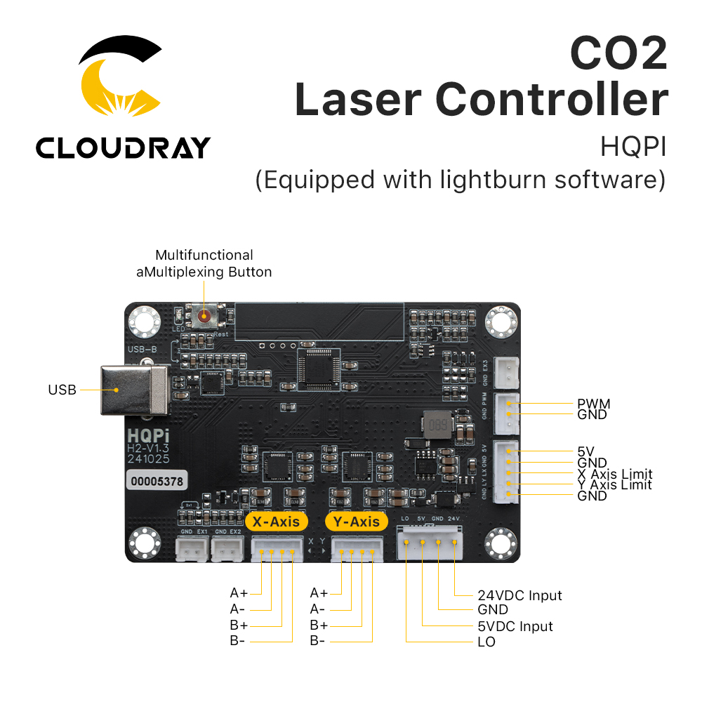 Cloudray CO2 Laser Controller  - Industrial Laser Cutter review and price
