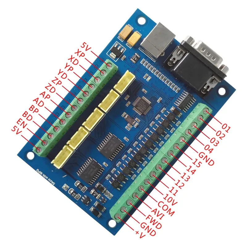 CNC MACH3 USB 5 Axis 100KHz US - Breakout Board Mach3 review and price