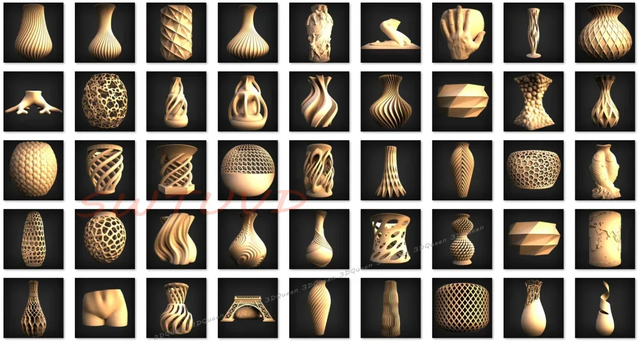 440+ Planter POT Vase STL File - Laser Engraving Software review and price