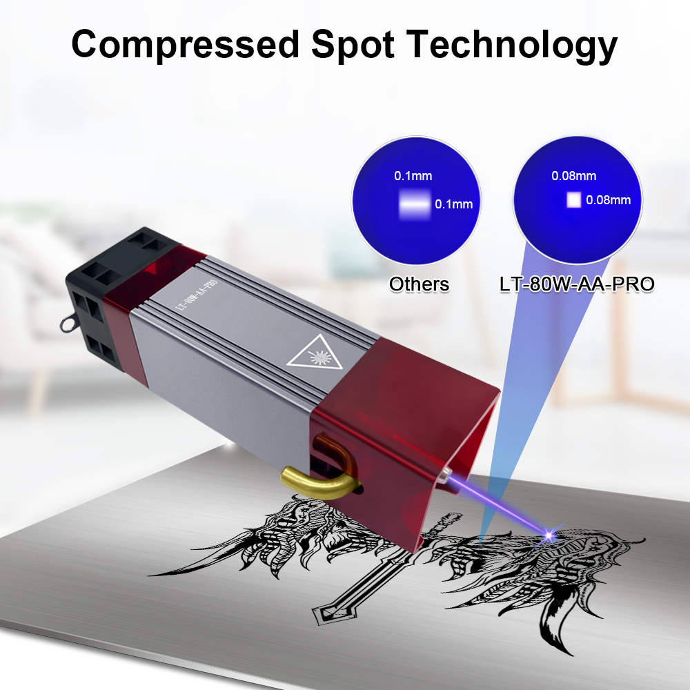 LASER TREE Pro 80W CNC Laser H - Laser Engraving Software review and price