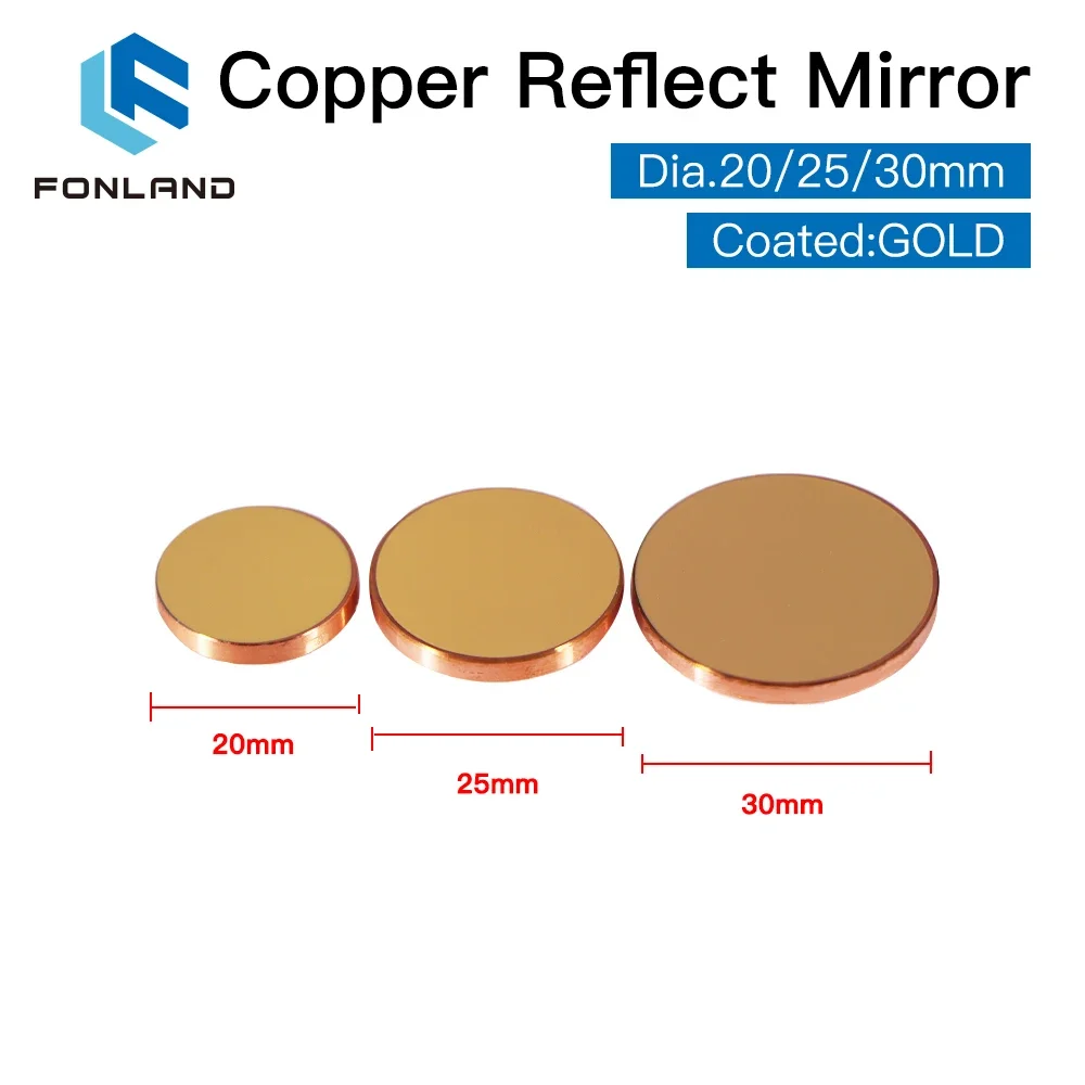 3pcs Fonland Copper Reflect Mi - Laser Engraving Software review and price